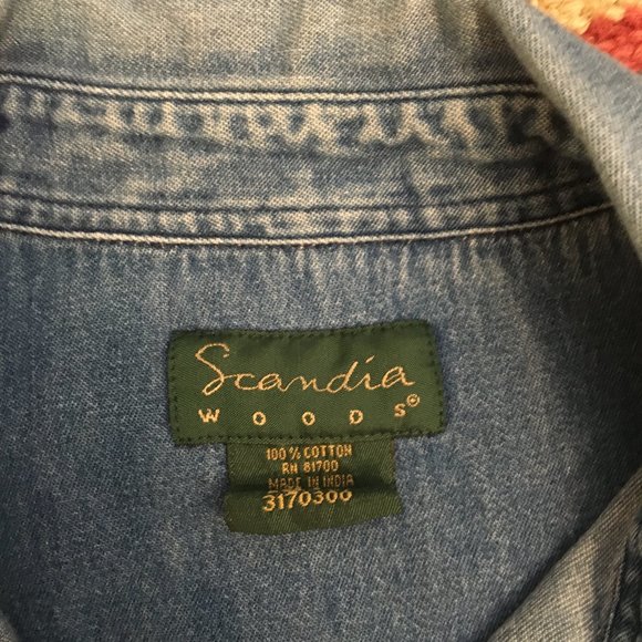 VINTAGE DENIM BUTTON UP - Picture 5 of 14